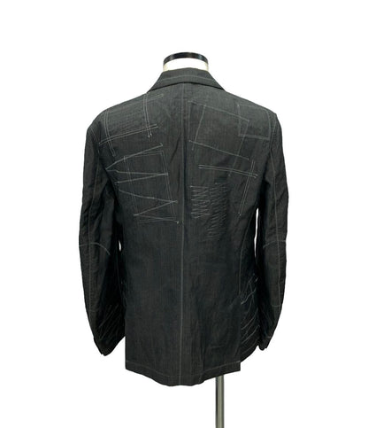 美品 JUNYA WATANABE ステッチ テーラードジャケット メンズ SIZE S ジュンヤワタナベ