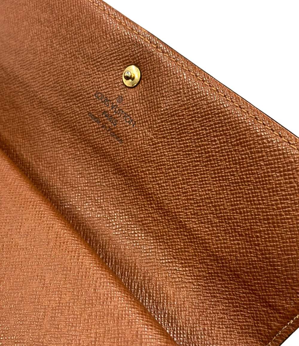 LOUIS VUITTON 長財布 三つ折り ポルトフォイユ インターナショナル モノグラム M61217 レディース メンズ ルイ・ヴィトン