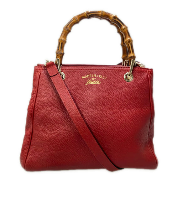 美品 GUCCI ハンドバッグ ショルダーバッグ 2WAY 斜め掛け レザー