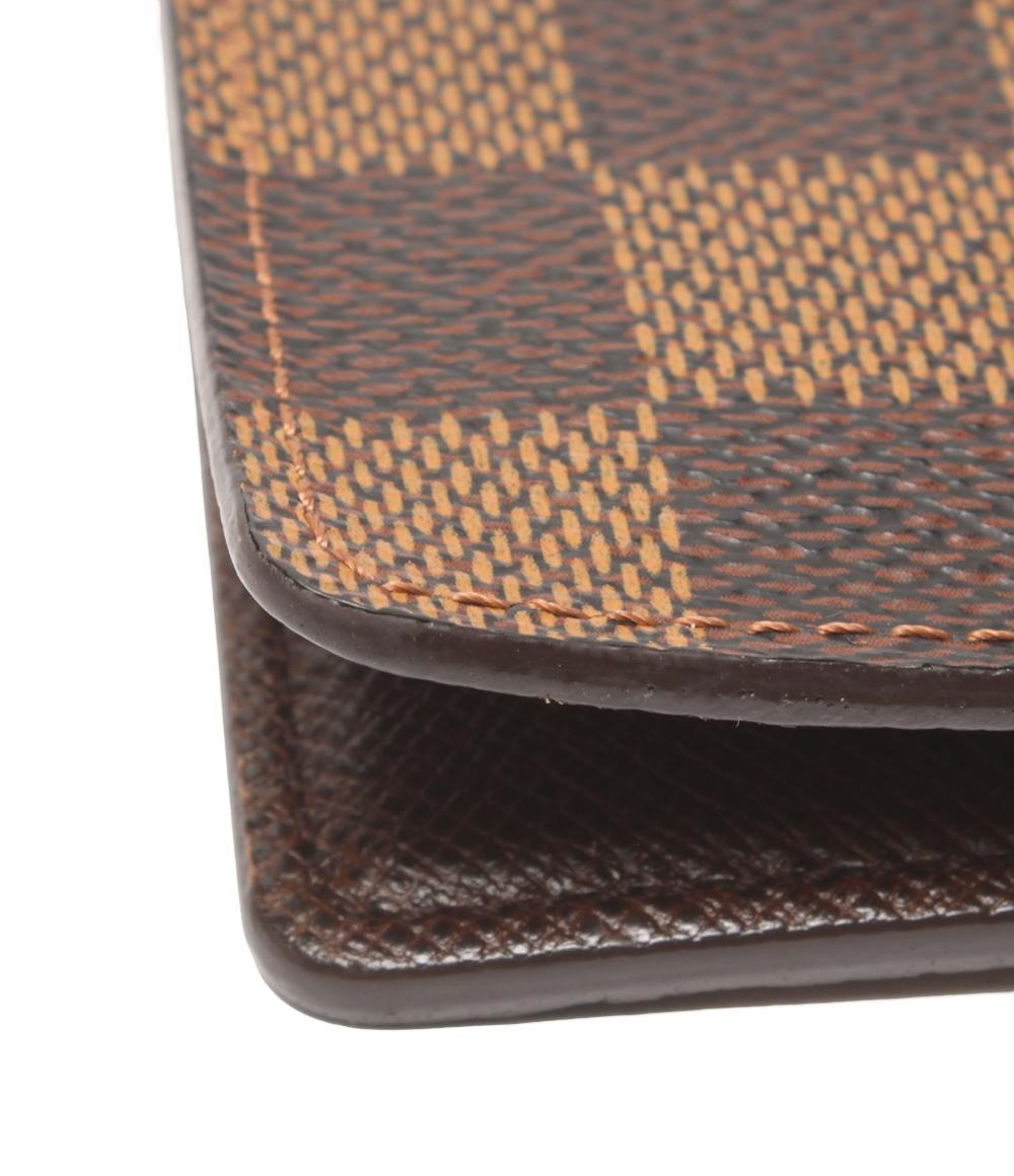 ルイ・ヴィトン 長財布 ポルトバルール カルトクレディ ダミエ