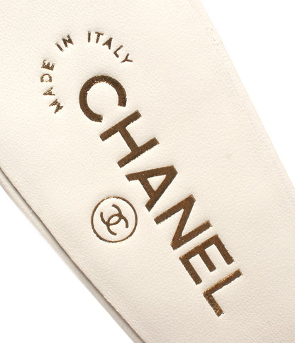 美品 CHANEL サンダル G47252 レディース SIZE 38C シャネル