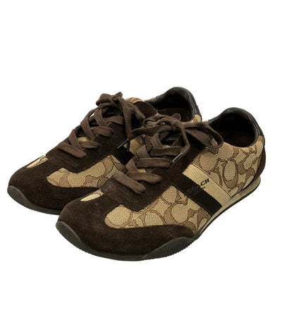 COACH ローカットスニーカー シグネチャー Q7839 レディース SIZE 6.5 コーチ