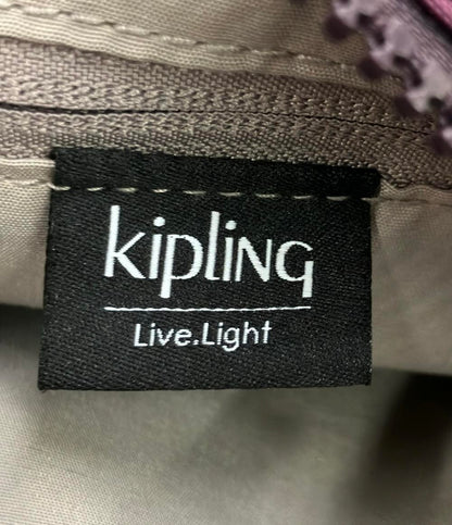 美品 Kipling ショルダーバッグ 斜め掛け ナイロン レディース キプリング