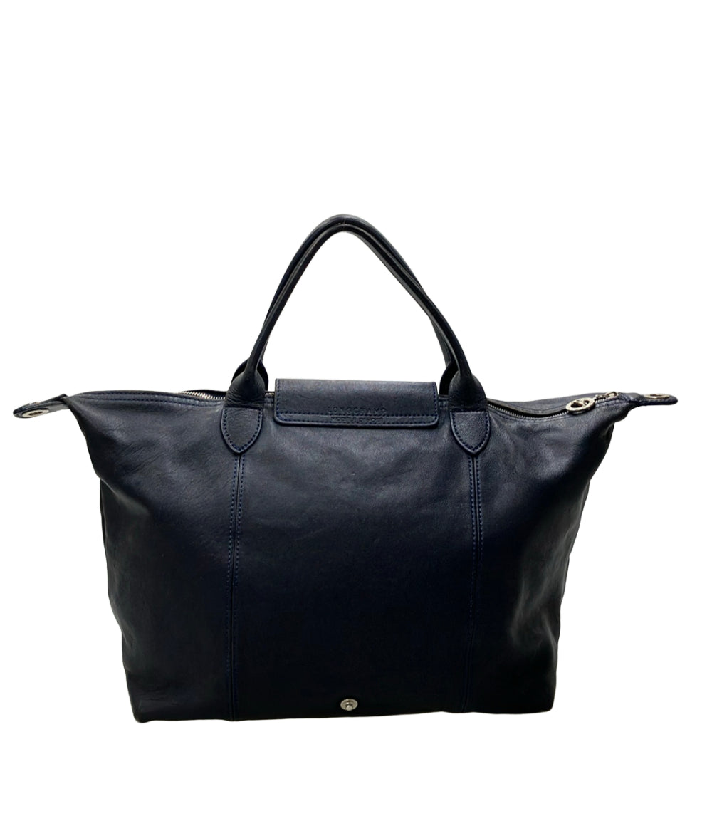 Longchamp トートバッグ レザー レディース ロンシャン