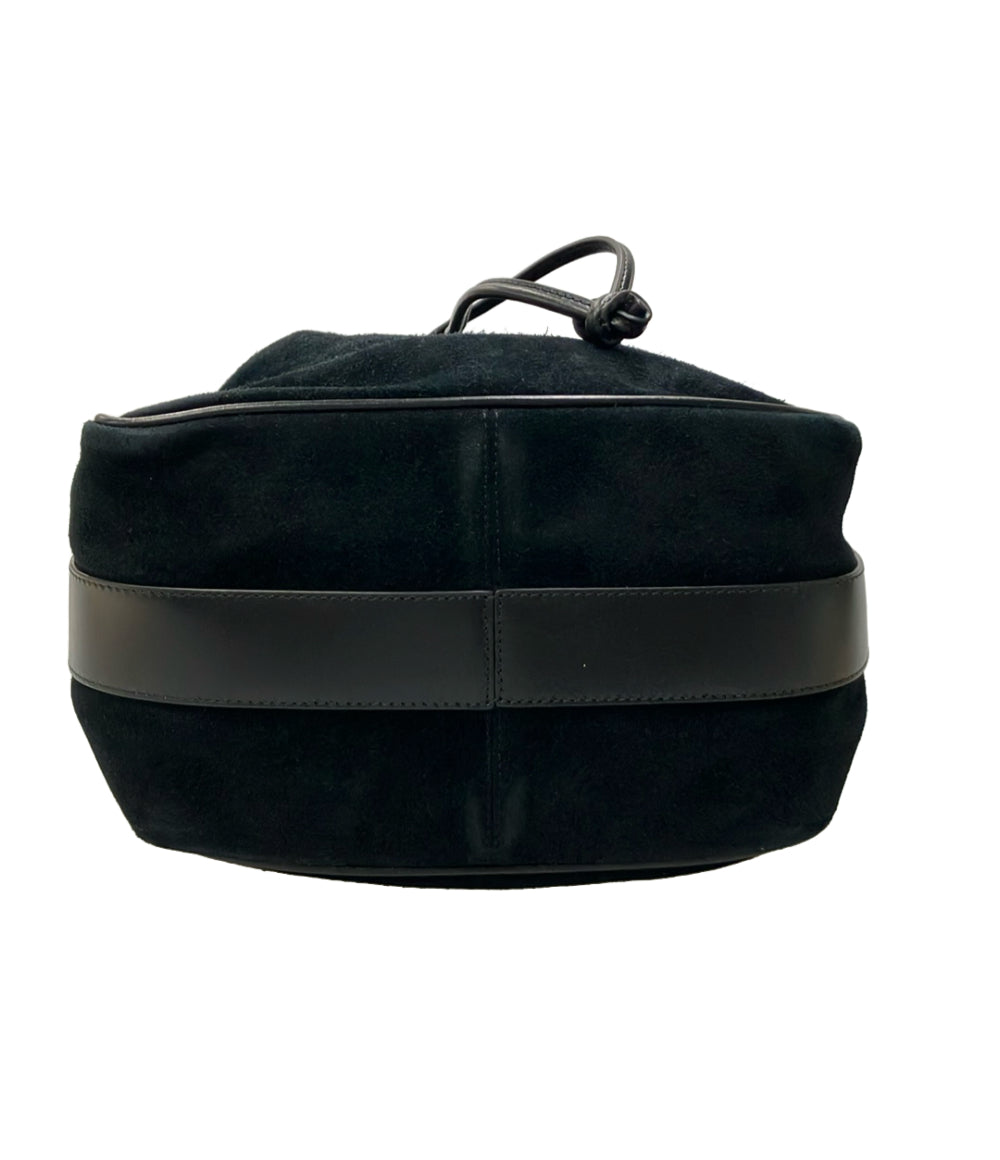 美品 A.P.C. ショルダーバッグ 巾着型 肩掛け スエード レディース アーペーセー