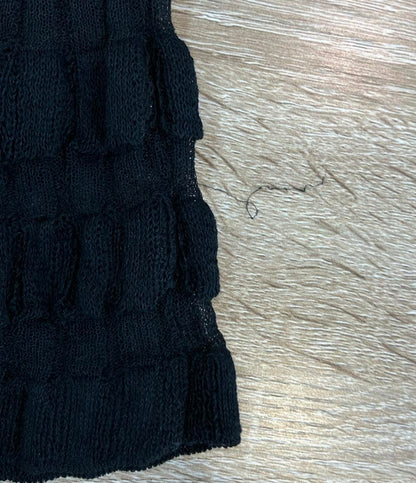 Whim Gazette 長袖カーディガン アンサンブル ブラック シアー  ブラック ボーダー WGZ1051105A0005 レディース SIZE F (M) ウィム ガゼット