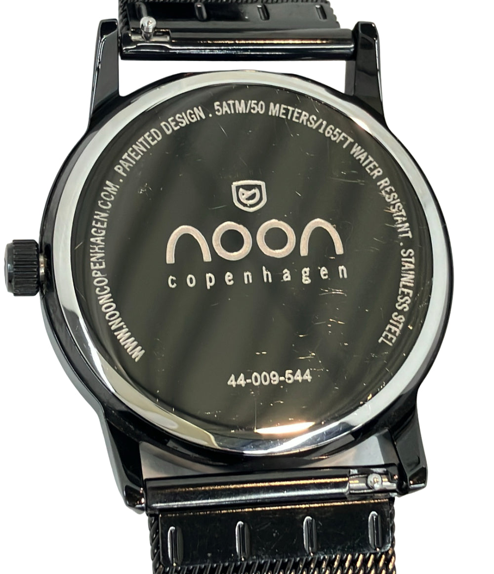 美品 noon copenhagen 腕時計 クオーツ メンズ ヌーンコペンハーゲン