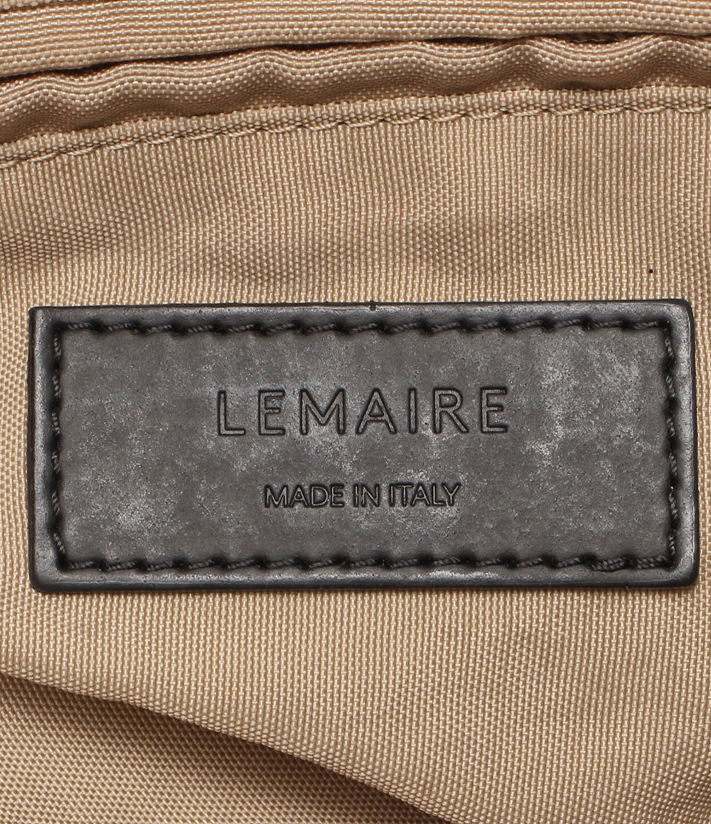 美品 LEMAIRE ショルダーバッグ 斜め掛け 肩掛け ミディアムソフトゲームバッグ BG0074 LF1330 メンズ レディース ルメール