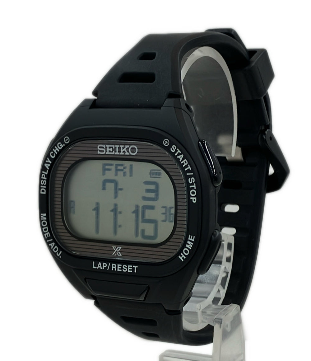 美品 SEIKO 腕時計 プロスペックス スーパーランナーズ ソーラー S690-00A0 レディース メンズ セイコー