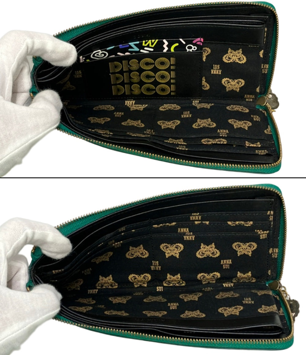 ANNA SUI Disney L字ファスナー長財布 レディース アナスイ ディズニー