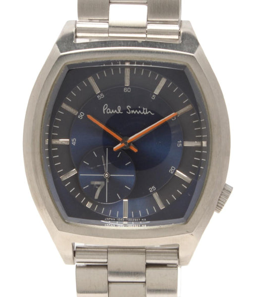 Paul Smith クォーツ腕時計 フクロウデザイン 希少美品】ポール・スミス フクロウモデル クロノグラフ