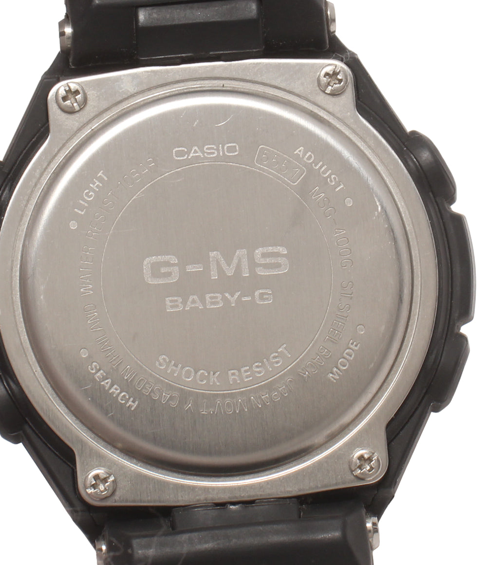 CASIO 腕時計 G-MS ジーミズ Baby-G クオーツ MSG-400G レディース カシオ