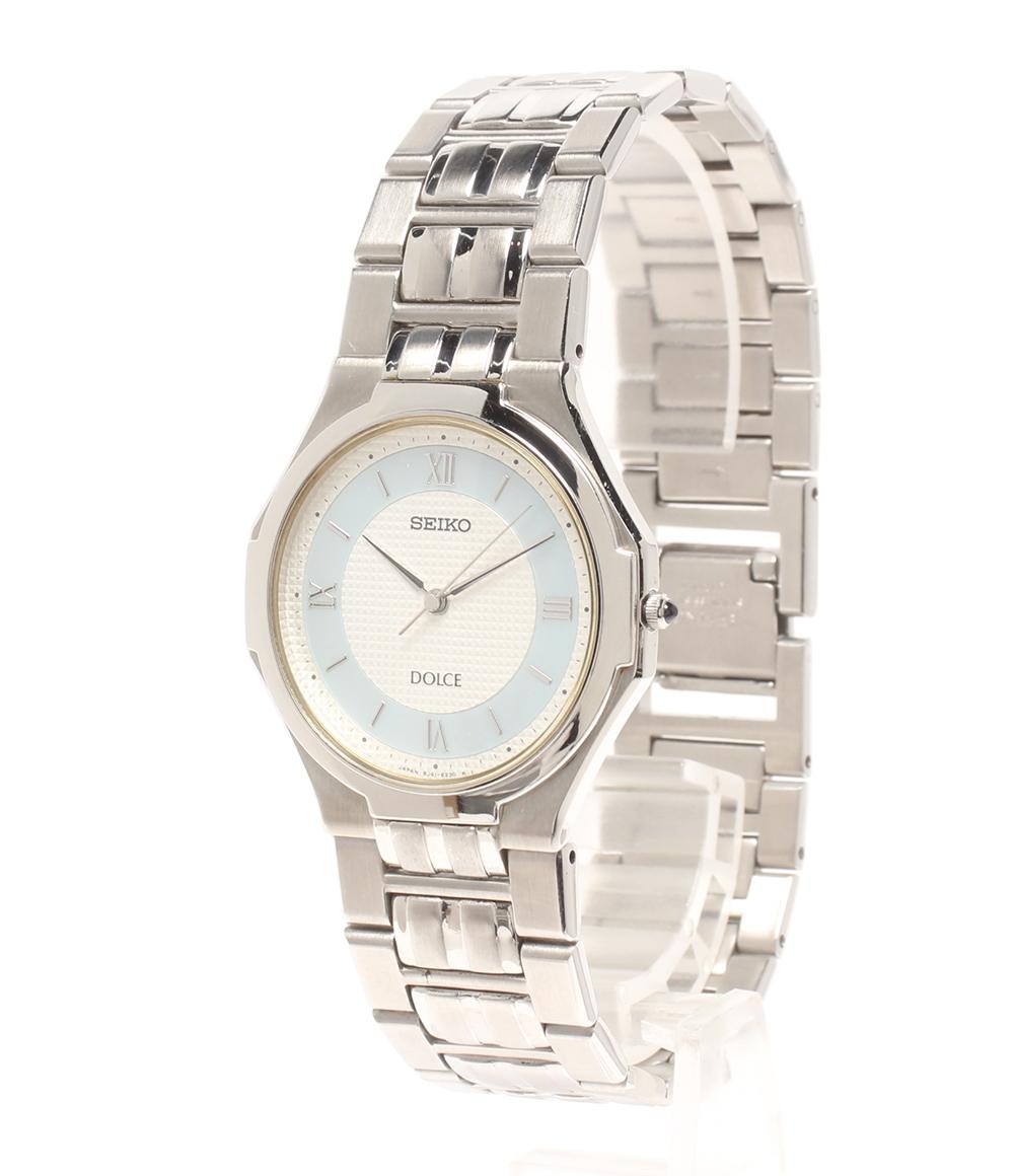 SEIKO 腕時計 ドルチェ クオーツ 8J41-6130 メンズ セイコー