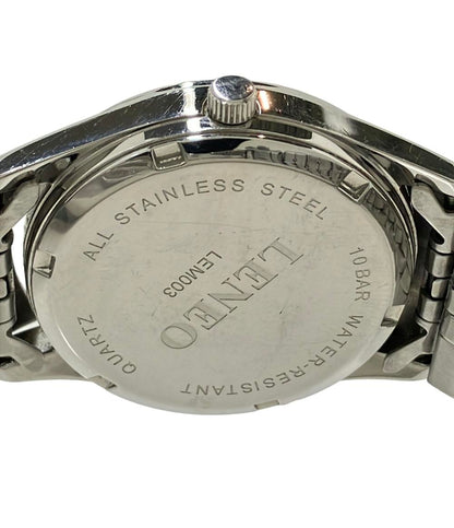 LENEO 腕時計 ソーラー ホワイト LEM003 メンズ レネオ