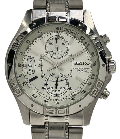 SEIKO 腕時計 クオーツ シルバー 7T94-0AK0 メンズ セイコー