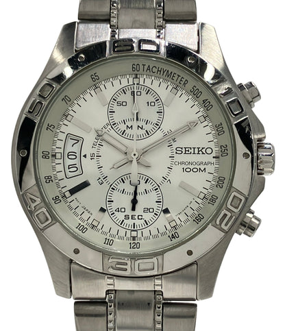 SEIKO 腕時計 クオーツ シルバー 7T94-0AK0 メンズ セイコー