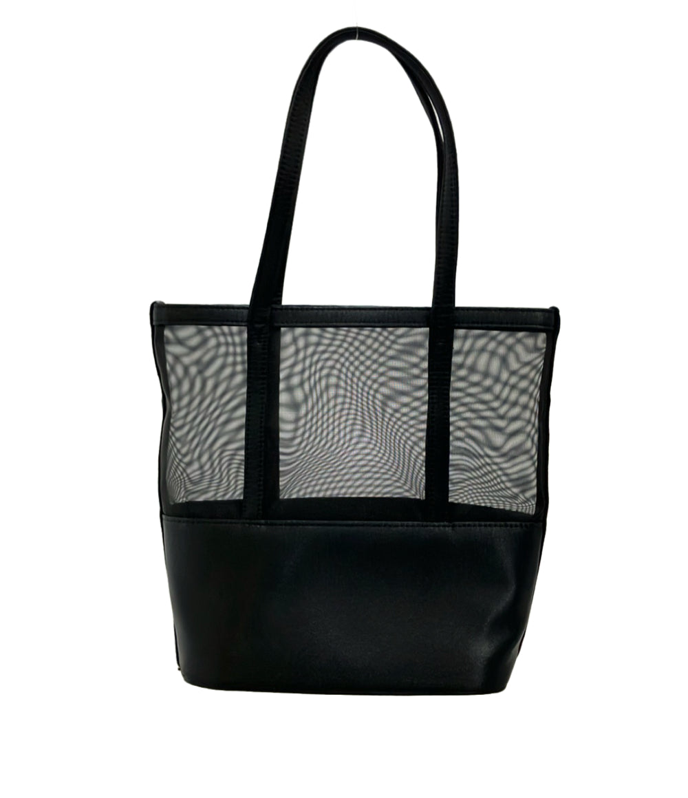 美品 LANVIN ショルダーバッグ ハンドバッグ 肩掛け メッシュ レディース ランバン