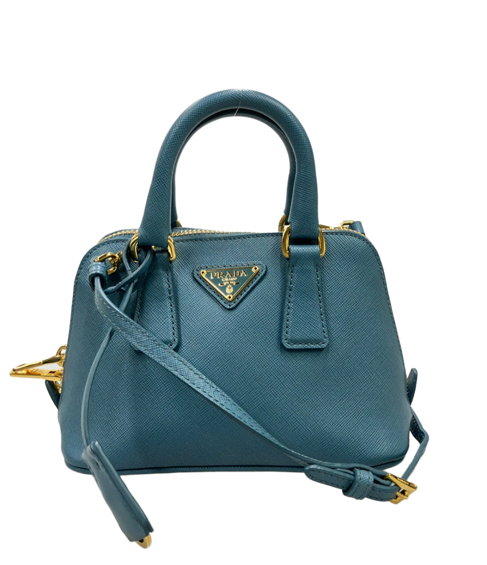 PRADA ハンドバッグ ショルダーバッグ 2WAY 斜め掛け ミニサフィアーノ