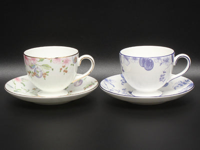 WEDGWOOD カップ＆ソーサー 2客セット スウィートプラム ブループラム ウエッジウッド