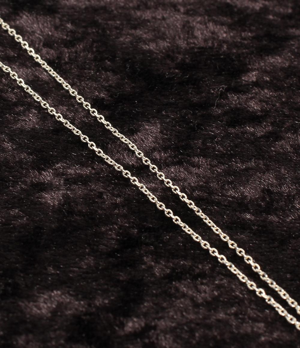 美品 ヨンドシー ネックレス SV ハートモチーフ レディース 4℃