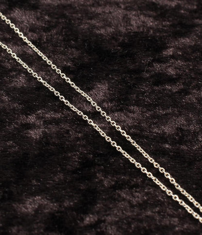 美品 ヨンドシー ネックレス SV ハートモチーフ レディース 4℃