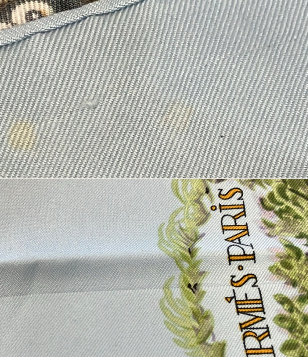 HERMES スカーフ シルク100％ EQUATEUR 赤道直下 レディース エルメス
