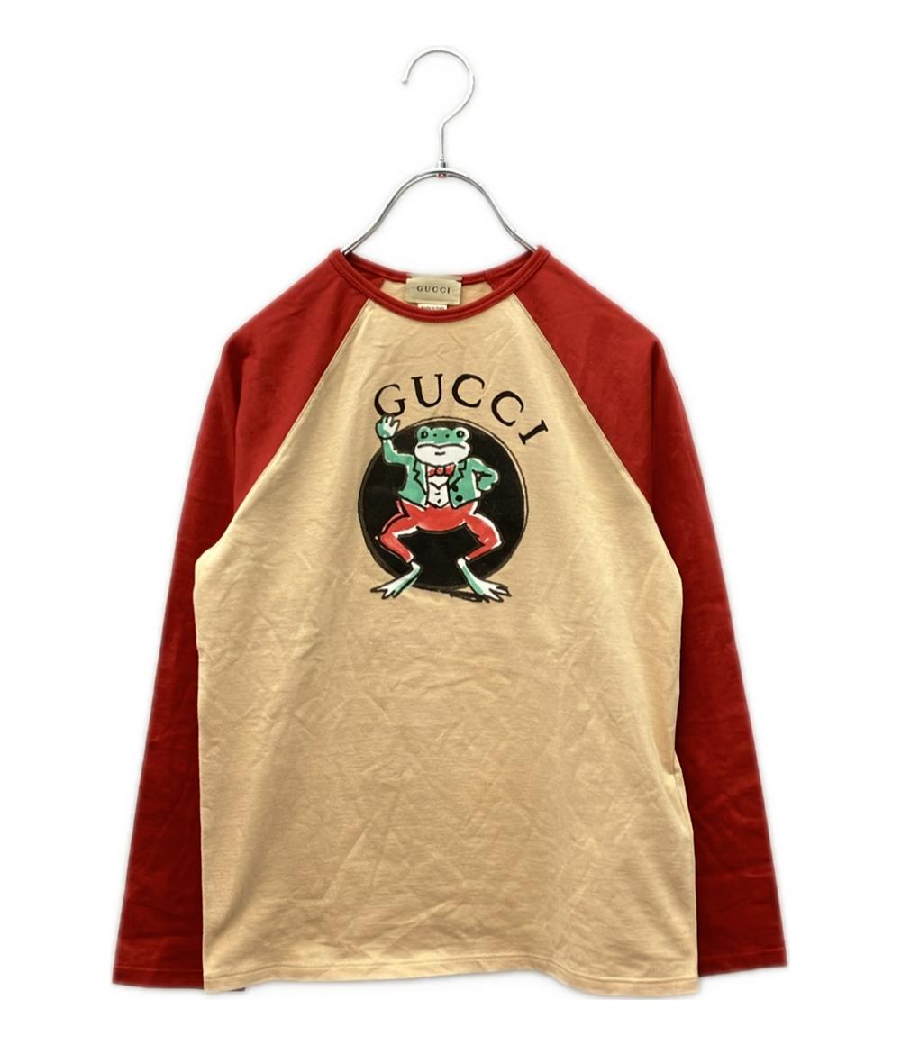美品 GUCCI 長袖Tシャツ フロッグTシャツ キッズ SIZE 1 (140) グッチ