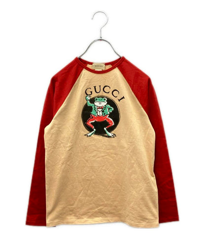 美品 GUCCI 長袖Tシャツ フロッグTシャツ キッズ SIZE 1 (140) グッチ
