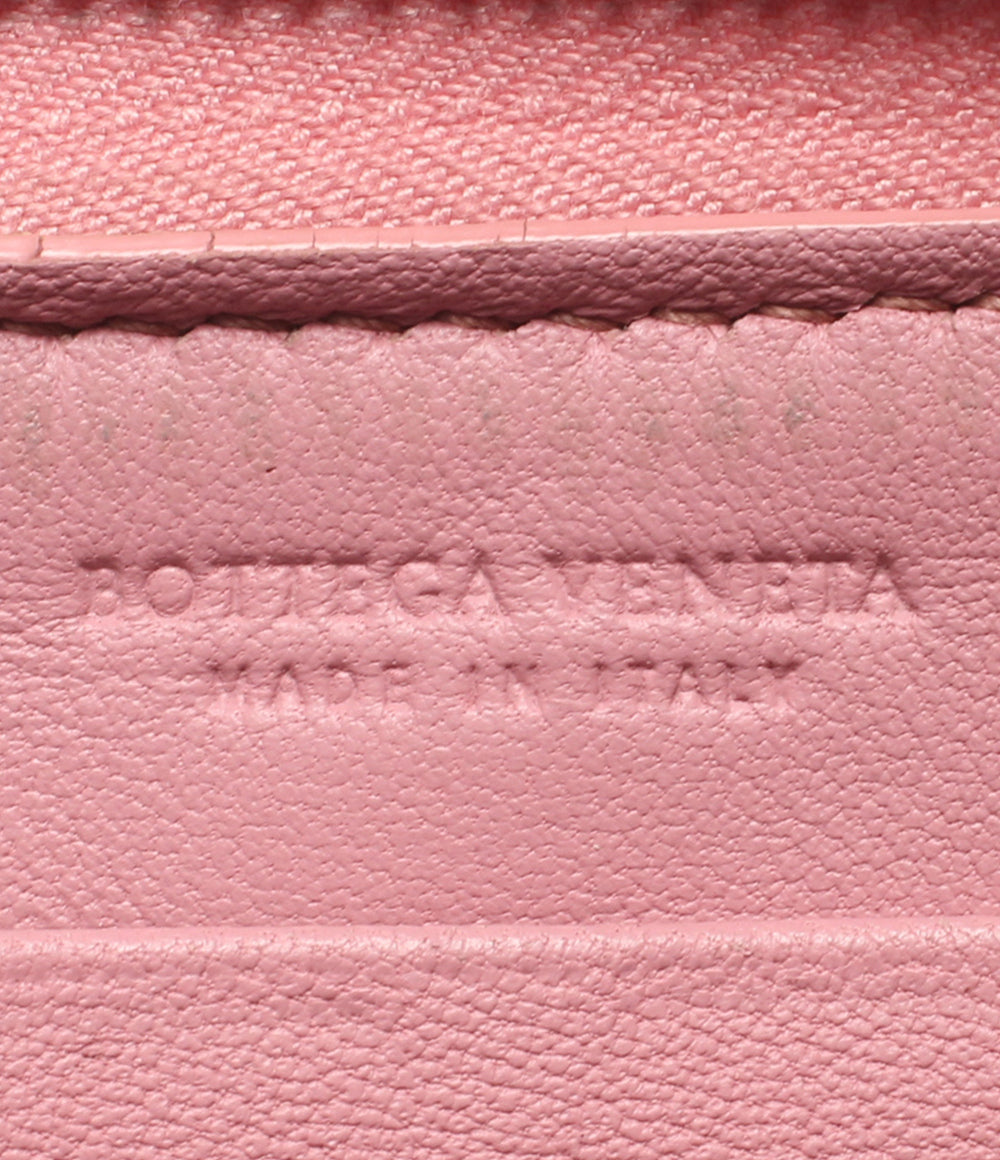 BOTTEGA VENETA ラウンドファスナー長財布 イントレチャート レディース ボッテガ・ヴェネタ