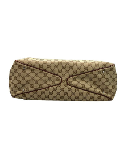GUCCI トートバッグ ショルダーバッグ 肩掛け GGキャンバス 113022 002214 レディース グッチ