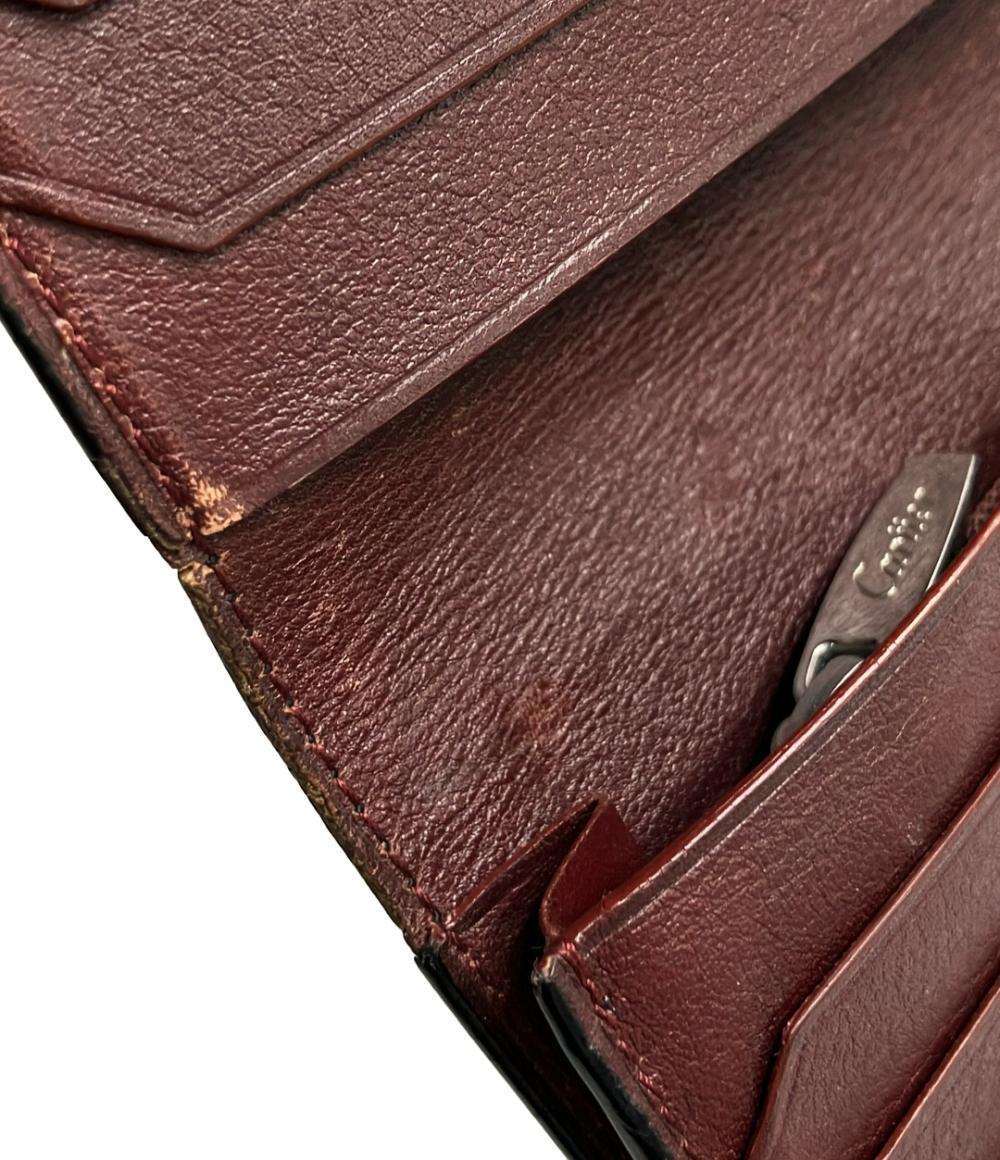 Cartier 長財布 マスト ドゥ カルティエ メンズ カルティエ