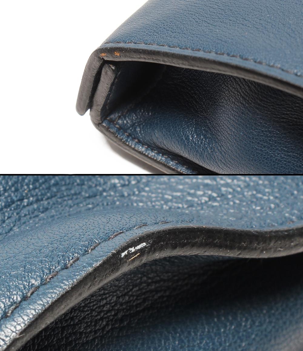 エルメス ポーチ □L刻印 シルバー金具 カロMM レディース HERMES