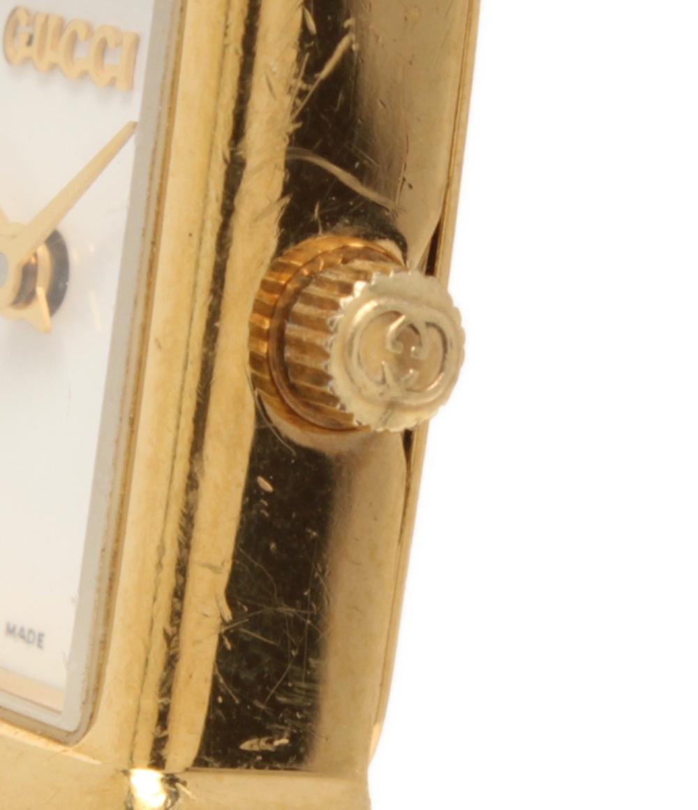 グッチ 腕時計 クオーツ ホワイト 1800L レディース GUCCI