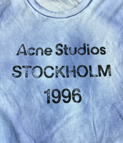 Acne Studios 半袖 スプレー加工ロゴTシャツ ダメージ加工 CL0196 メンズ SIZE M アクネ ストゥディオズ