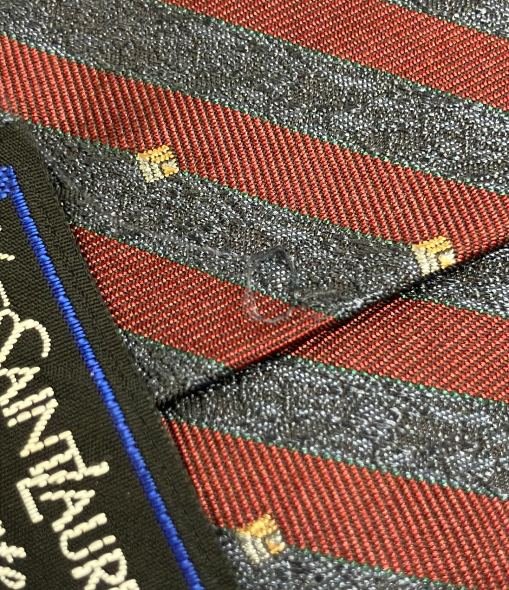 YVES SAINT LAURENT cravates ネクタイ シルク100% メンズ イヴ・サンローラン クラヴァット