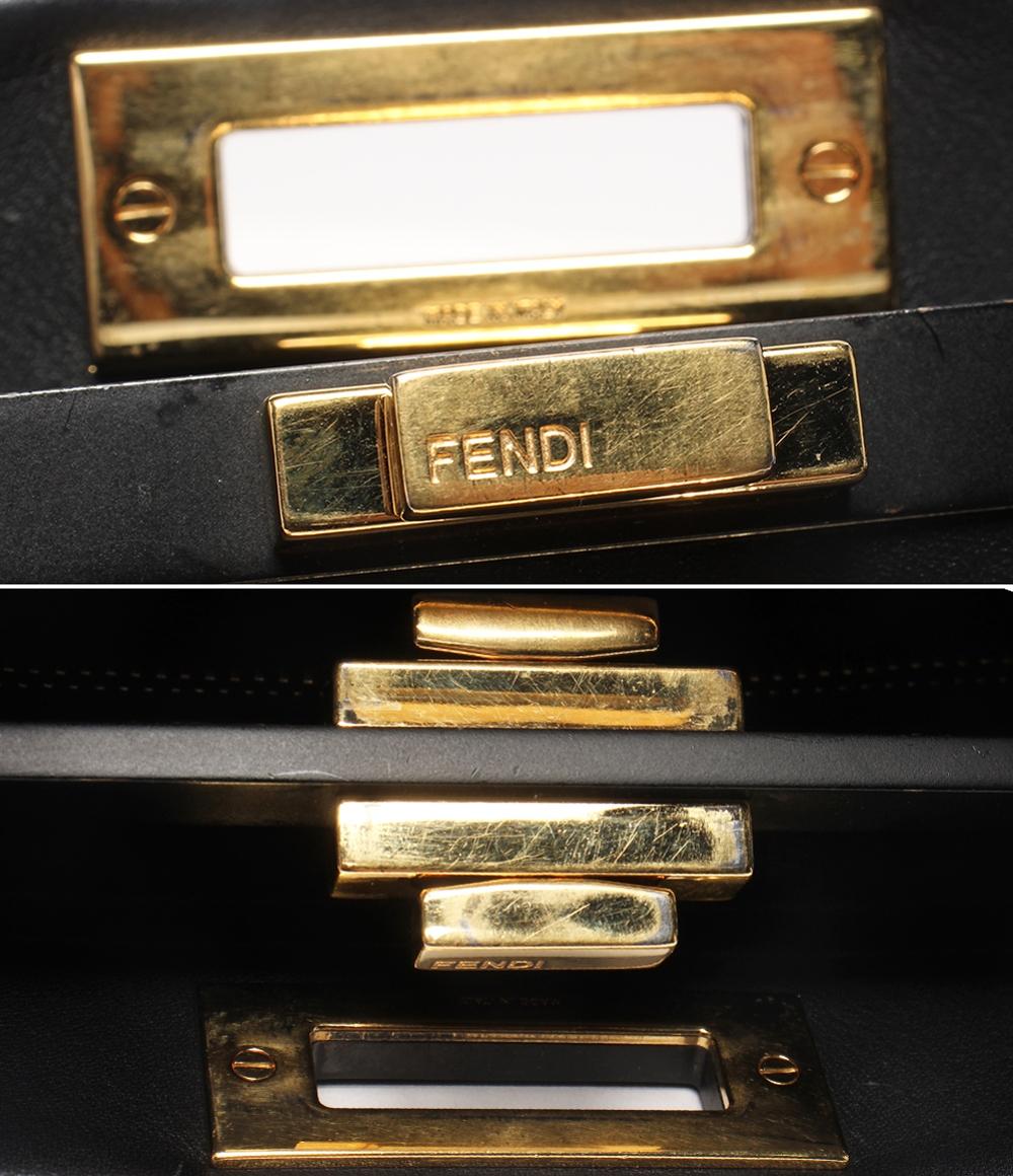 フェンディ 2wayハンドバッグ ショルダーバッグ 斜め掛け ピーカブーミディアム レディース FENDI