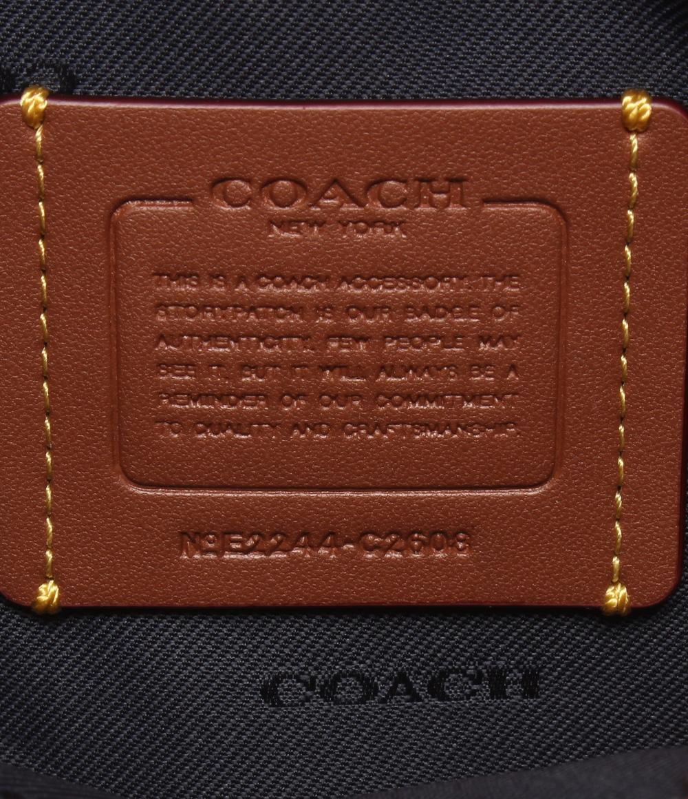 美品 COACH ショルダーバッグ 斜め掛け チャータークロスボディバッグ C2608 メンズ レディース コーチ