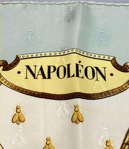 訳あり HERMES スカーフ シルク100 % カレ90 NAPOLEON レディース エルメス