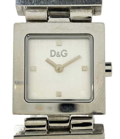 ドルチェアンドガッバーナ 腕時計 クオーツ シルバー レディース DOLCE&GABBANA