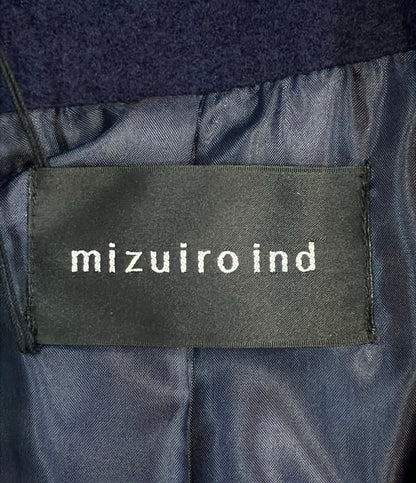 美品 mizuiro ind. ダブルブレスト ジャケット レディース ミズイロインド