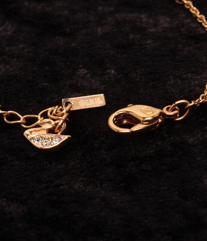 美品 SWAROVSKI ブレスレット クマモチーフ ブラウンベア ラインコラボ レディース スワロフスキー