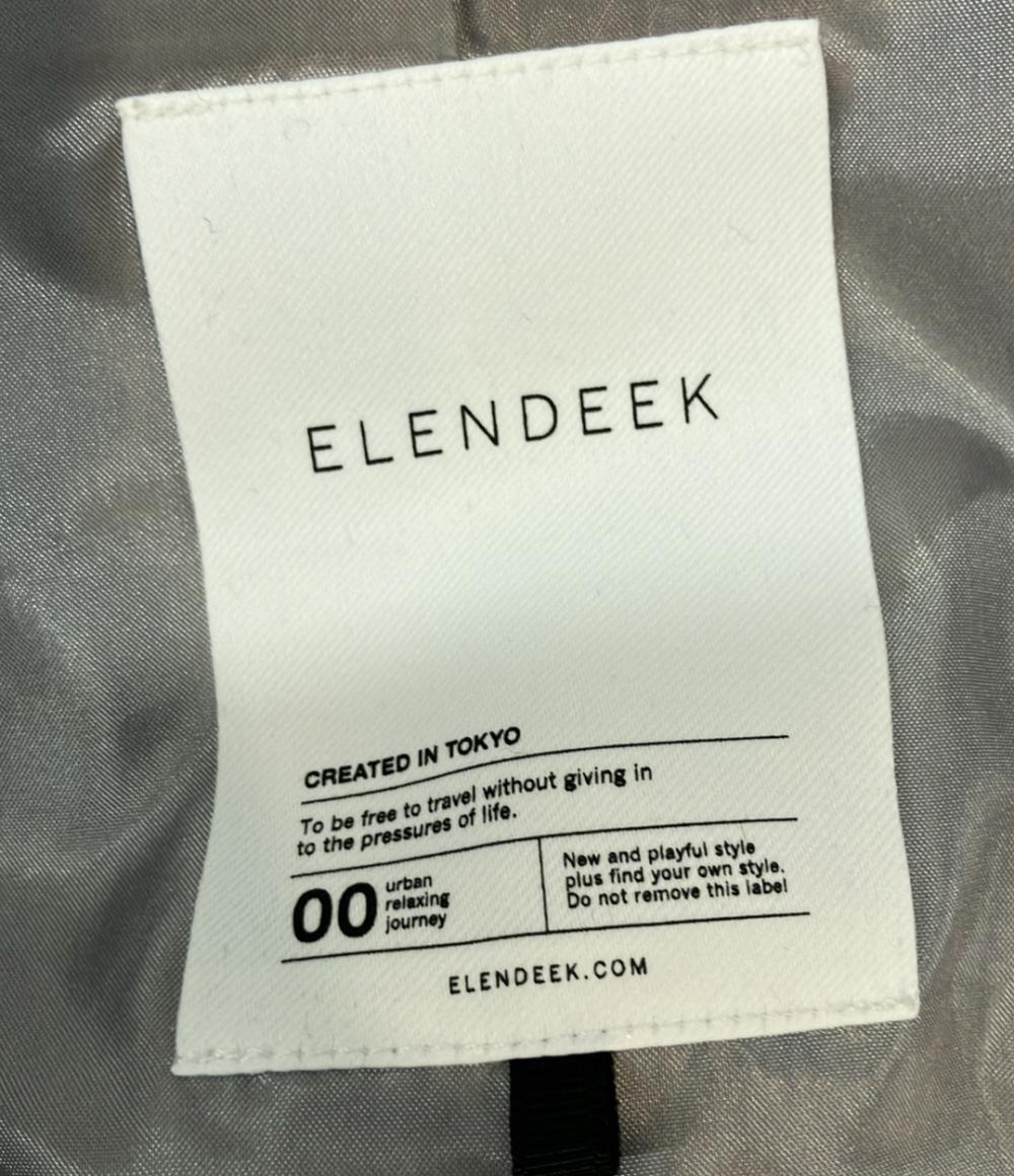 ELENDEEK ショートコート ケープスタンドカラー 24AW ウール レディース SIZE F (M) エレンディーク