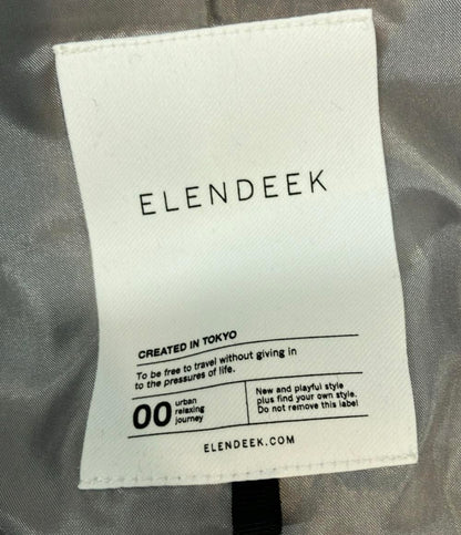 ELENDEEK ショートコート ケープスタンドカラー 24AW ウール レディース SIZE F (M) エレンディーク