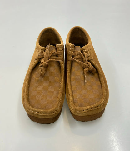 CLARKS ORIGINALS ワラビーシューズ × atmos × F-LAGSTUF-F チェッカーボード柄 メンズ SIZE UK 8 (26cm) クラークス オリジナルズ