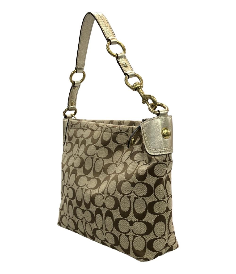 コーチ ショルダーバッグ 肩掛け キャンバス フラワー シグネチャー F16879 レディース COACH