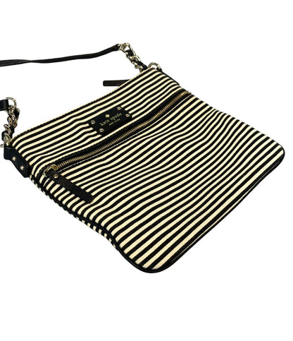 Kate Spade ショルダーバッグ 斜めがけ ボーダー柄 レディース ケイトスペード