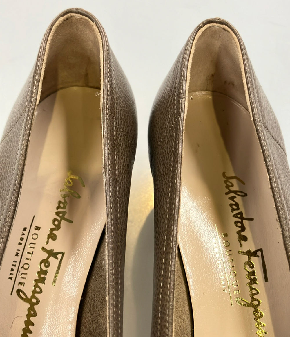 Salvatore Ferragamo ローファー スエード レディース SIZE 9 (26.5cm) サルヴァトーレフェラガモ