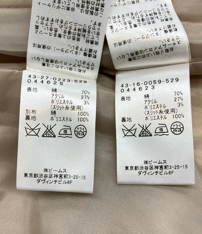 BEAMS HEART セットアップ スカートスーツ ノーカラー 43-16-0059-529 レディース SIZE 0 (XS) ビームスハート