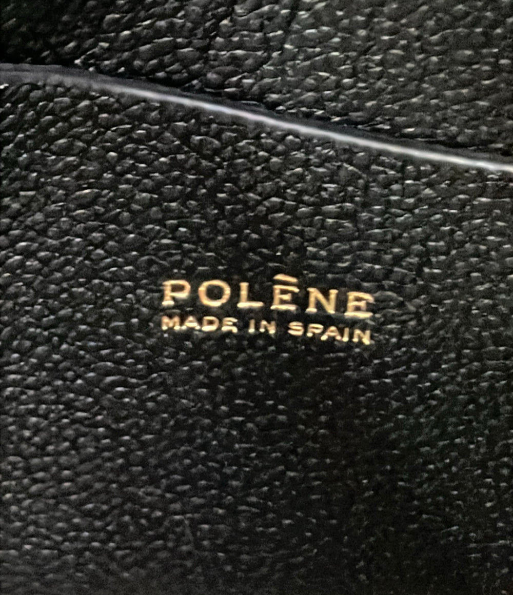 美品 POLENE ショルダーバッグ 斜め掛け トンカ レディース ポレーヌ