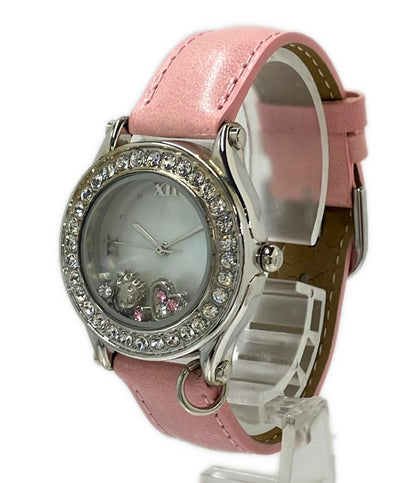 SANRIO 腕時計 デアゴスティーニ ハローキティ ジュエル ウォッチ クオーツ シェル レディース サンリオ